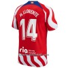 Camiseta de fútbol Atlético Madrid M. Llorente 14 Primera Equipación 2022-23 - Hombre